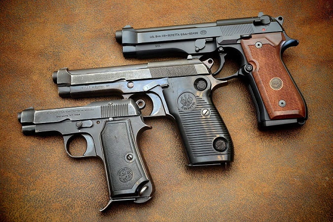 evolution pistolets Beretta